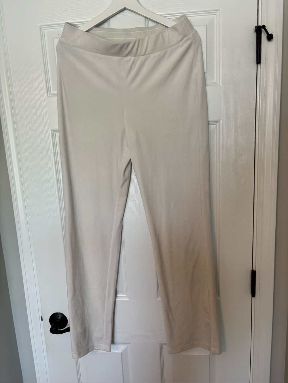 Juicy Couture Cream Pull-On Wide Leg Pants